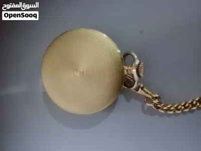 ساعة جيب فضة مطلي ذهب 10 ميكرون AVILL 3