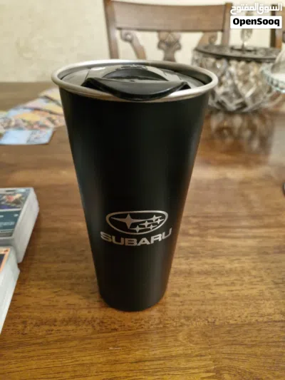 Subaru Logo 16 oz Black Tumbler كوب لحفظ القهوة 4
