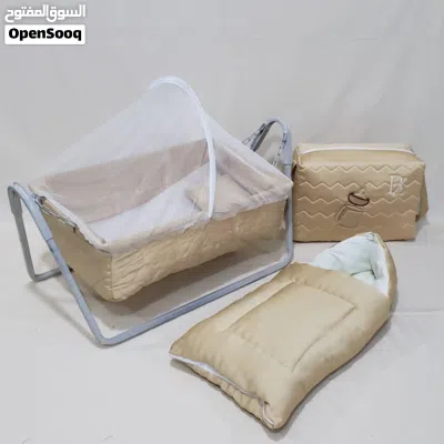 طقم الطفل هندول السلاسل وسرير نوم 4قطع 2