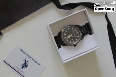 ساعة رهيبة من Polo بكامل المرفقات والضمان 3