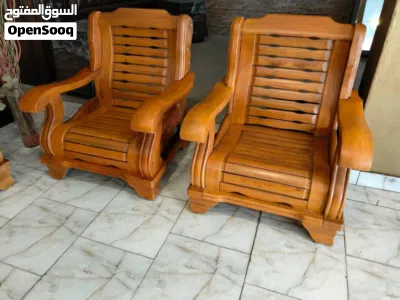 طقم كنب 7 مقاعد ثقيل و فخم جداً (( يصلح داخل المنزل أو خارجه 2