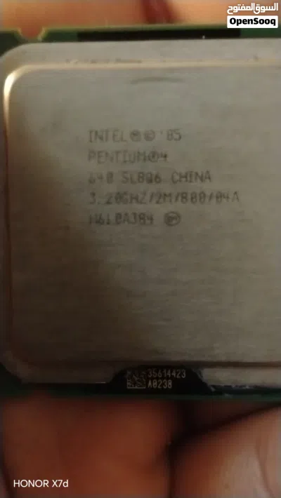 معالج سعره 15 Intel Pentium 4 648 2