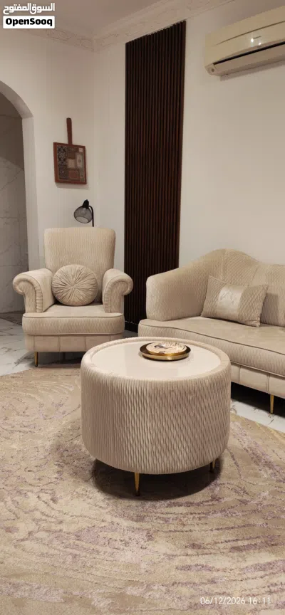 طقم كنب مجلس شبة جديد تماما 4