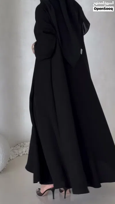 موديل رسمي دبل كلوش قماش كريب سعودي 2