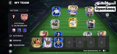 Fc mobile account Messi 124 2