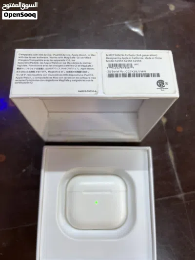 Air pods 3rd generation سماعات اصلي 4
