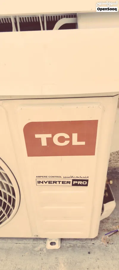سبلت انڤيرتر ماركة TCL واحد طن تحكم امبيرات جهاز محترم مستخدم قليل. 3