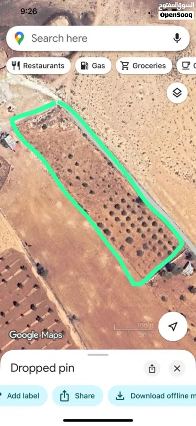 قطعة أرض للبيع ذيبان 2