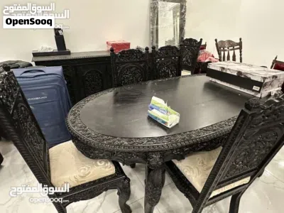 طقم كنب للجلوس مع طقم سفرة جلوس 2