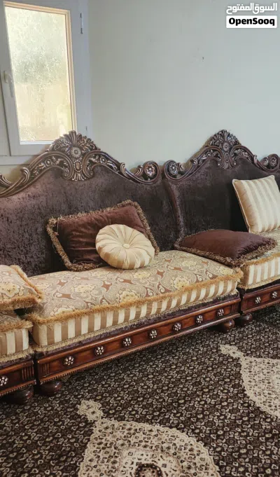 صالون ارابسك زان استعمال نظيف جدا 4