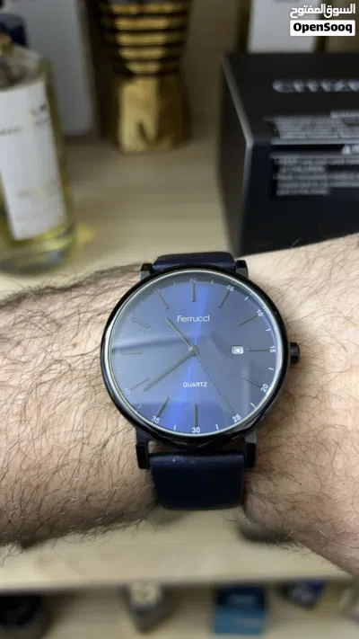 الماركة: فيروتشي (Ferrucci)كوارتز (Quartz) تعمل بالبطارية 2