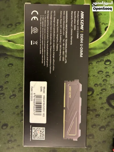 2 رام مستعمل للبيع ( DDR4 16GB ) 2
