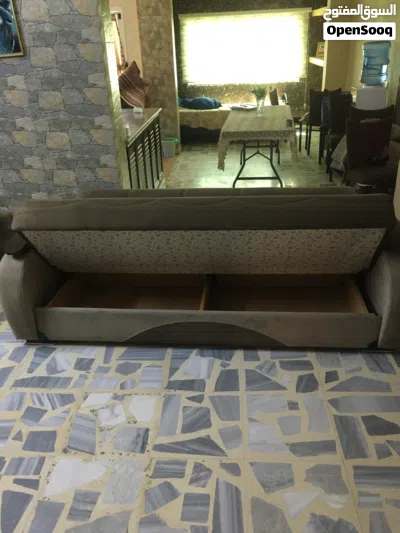 صوفايات عدد ثنين كبار و وحده صغيره للبيع 4