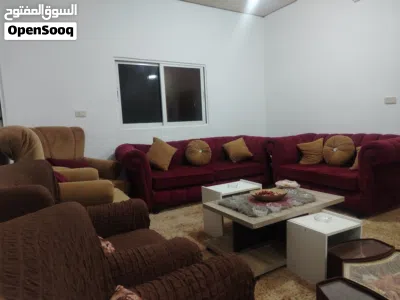 طقم كنب كورنر مستعمل شبه جديد مع طقم كنب عادي 4