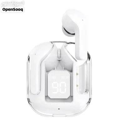 سماعة ايربود Ultra Pods Max الشفافة + توصيل مجاني سريع 4