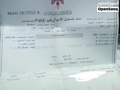 فرصة مميزه لبناء شاليه او استراحه ارض مطله على فلسطين والنهر 3