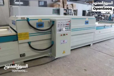 مكبس حراري pvc للابواب wpc والخشب والالواح مكان المكينه صناعية بركاء 3
