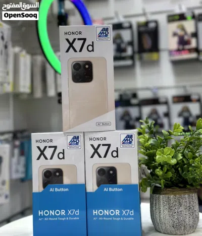 عرض خاص : honor x7D 256gb الهاتف الجديد من هونر مواصفات قويه و سعر مناسب ضمان الوكيل سنة 2