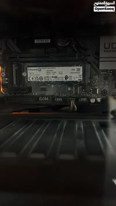 كرت شاشه PNY NVIDIA GeForce RTXTM 5070 OC سعر 550 جديد ومكفول سنه تم شرائه من اسبوع فقط 4
