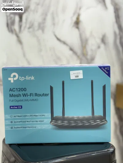 BIG DEAL TP-LINK AC1200 MESH Wi-Fi ROUTER FULL GIGABIT MU-MIMO ARCHER C6 3