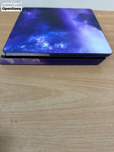 Ps4 slim جوده ممتازه مع شنطه جديده وكيبلات اصليه و جهاز تقليد جديد 2