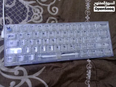 كيبوردين ممتازين و ماوس attak shark x11 الالعاب و الاستعمال المكتبي k617 و كيبورد صيني ميكانيكل 3
