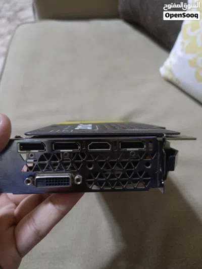 كرت oc 1070 8gb نسخة zotac ممتاز الالعاب و الشغل العالي 4