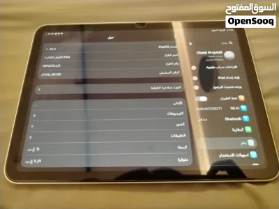 أبل أيباد 10 مستعمل في حالة الوكالة نظيف جداً. 4