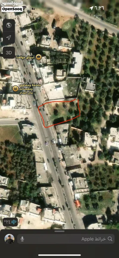 قطعة ارض مساحة دلم على شارع رئيس بوابة الشمال بيت راس موقع مميز جدا وتجاري وحيوي على الشارع الرئيسي 3