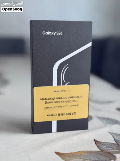 سامسونج s26 لون اسود 12GBرام 256GB تخزين 2
