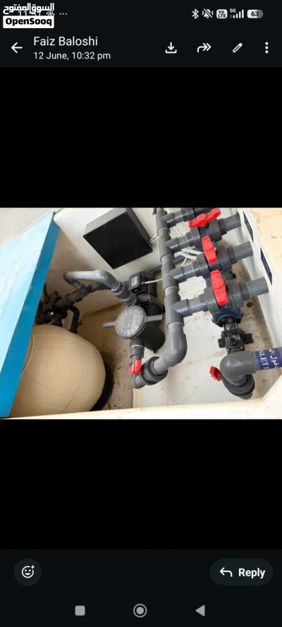 حوض سباحة فايبر جلاس 5x7 4