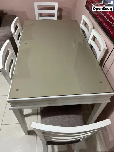 طاولة سفرة وطاولة مدخل مع مراي 2