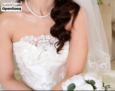 فستان زفاف بنمط فرنسي للاجار 4