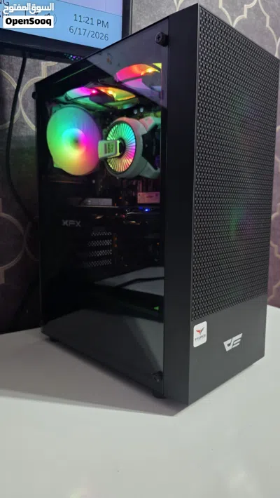 للجادين فقط GAMING PC i5 / RX580~8GB / RAM~16GB / M.2~512GB NVme /PSU 7OOW 2