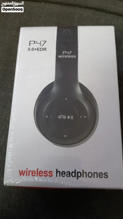 2 pices FOR SALE P47 Wireless Headphones Brand New Condition Brand New Sealed Box Model P47 5.0 p 4