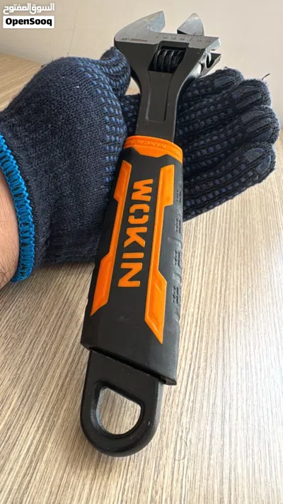 WOKIN ADJUSTABLE WRENCH   مفتاح ربط قابل للتعديل ( سبانة ) متوفر مع سياب للتجارة *غير موصل للكهرباء* 4