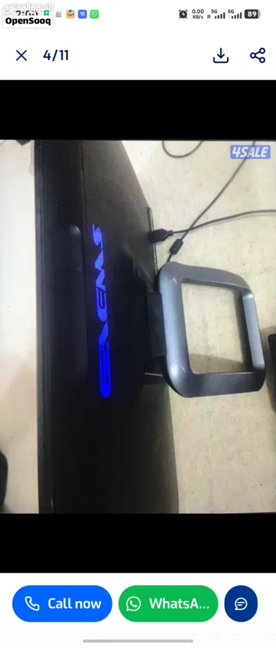 nvidia shield 500gb with 2 control and gaming Tv 24inches with remote in excellent condition 2
