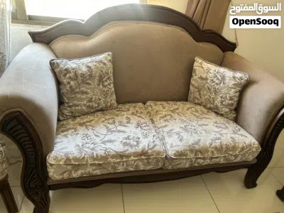 طقم كنب 7 مقاعد خشب زان 200د 3