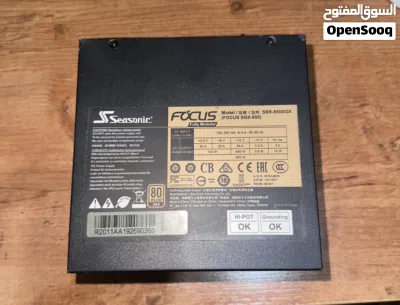 Power Supply - Seasonic Focus 650W 80+ Gold SFX باور سابلاي 4