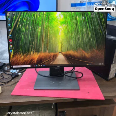 شاشة ديل 24 انش فريم ليس بدون جواف DP + HDMI 3