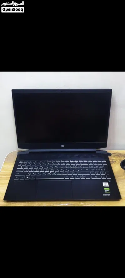 للبيع لابتوب جيمينج HP Pavilion Gaming Laptop 16-20 مستعمل شبه جديد خارق للالعاب والبرامج القويه 2