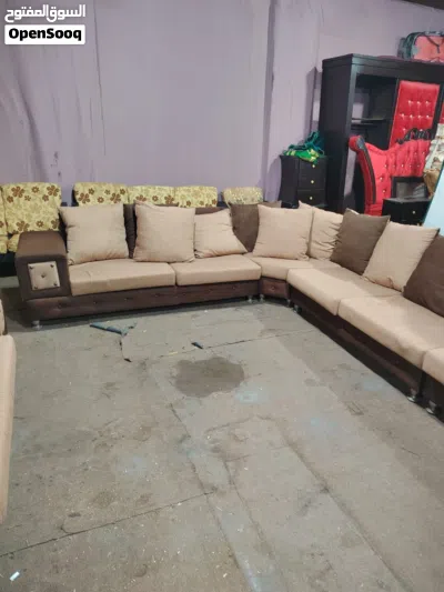 طقم كورنر تفصيل فرش متحرك سحاب 16 مقعد بس 160 دينار 2