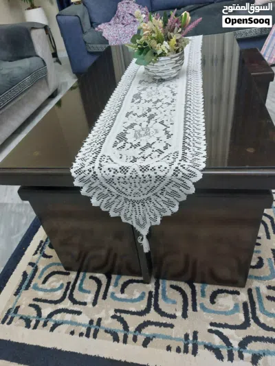 طاولة وسط مع 4 ترابيزات خشب لاتيه 18 كامل 3