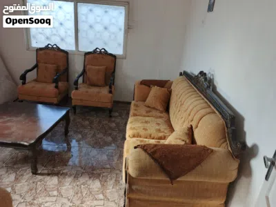 طقم كنب خشب زان ومحفر بسعر مغري 3