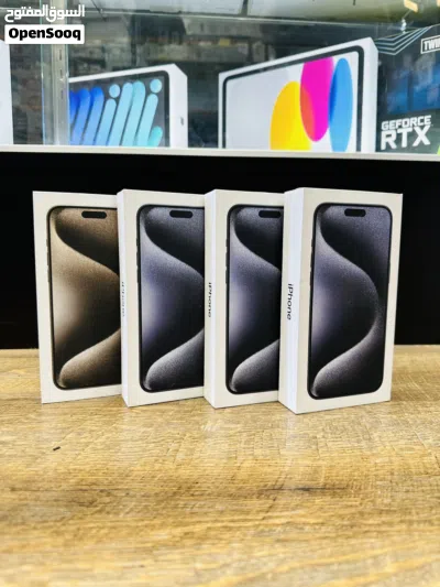 iphone 15 pro max 256GB ايفون 15 برو ماكس جديد كفالة لمدة 12 شهر 3