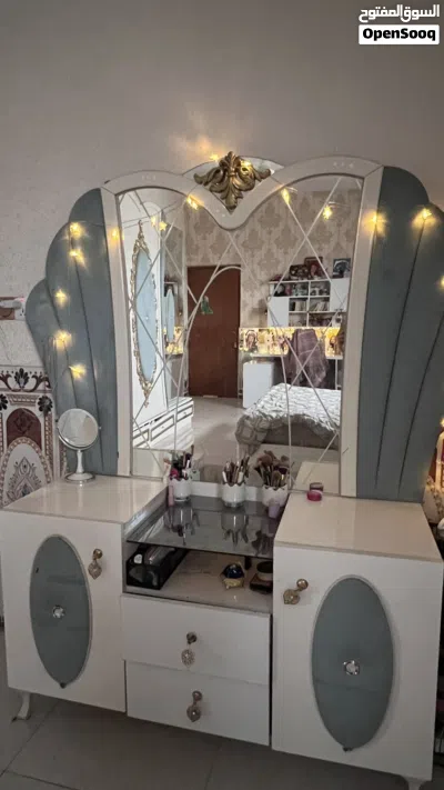 غرفة نوم كاملة خشب تركي 3