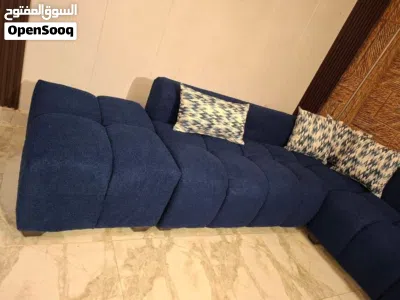 طقم كنب Bubbly هاي كوالتي مقعد XXL واسع خشب سويد بالكامل اسفنج دانلوب 4