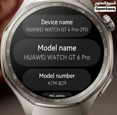 بيع ساعة **HUAWEI WATCH GT 6 Pro 3