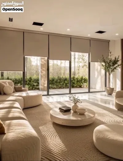 ستائر رول عازلة للحرارة والشمس 4