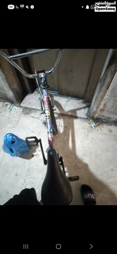 جاري bmx الهيكل والتواير سنايبر والكرسي dk والقلب stln bikes 3